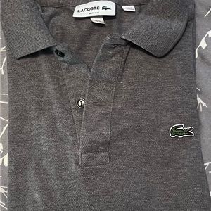Dark Gray Lacoste Polo